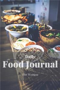 Daily Food Journal For Women