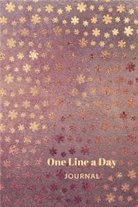 One Line A Day Journal