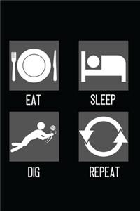 Eat, Sleep, Dig, Repeat