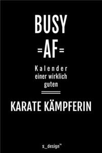 Kalender für Karate Kämpfer / Karate Kämpferin