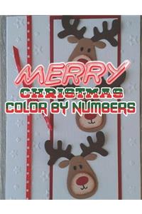 Merry Christmas Color By Numbers