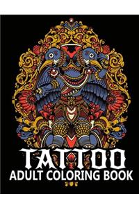 Tattoo Adult Coloring Book