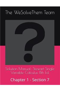 Solution Manual