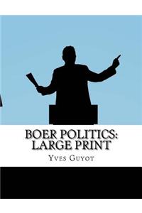 Boer Politics