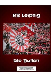 RB Leipzig Die Bullen Notebook: Graph Paper: 4x4 Quad Rule, Student Exercise Book Math Science Grid 200 Pages (Football Soccer Notebook)