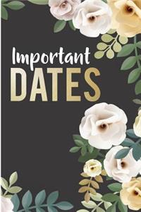 Important Dates