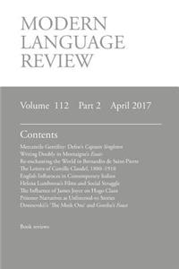 Modern Language Review (112