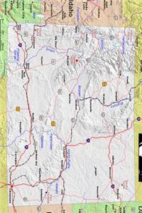 A Map of the State of Wyoming Journal: Take Notes, Write Down Memories in this 150 Page Lined Journal