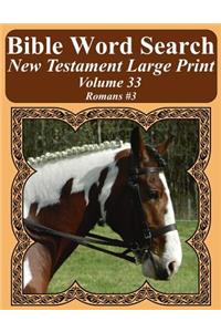 Bible Word Search New Testament Large Print Volume 33