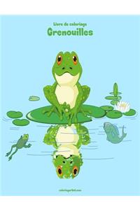 Livre de coloriage Grenouilles 1