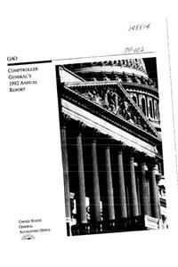 Comptroller Generals Annual Report 1992