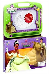 The Princess and the Frog Storybook & Magnetic Drawing Kit