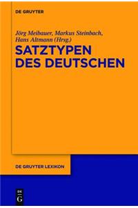 Satztypen Des Deutschen