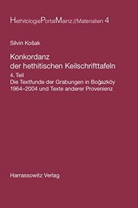 Konkordanz Der Hethitischen Keilschrifttafeln