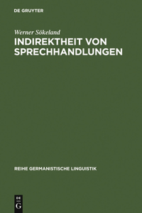 Indirektheit von Sprechhandlungen