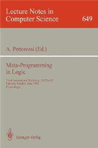 Meta-Programming in Logic