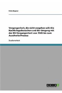 Vergangenheit, die nicht vergehen will
