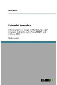 Embedded Journalism