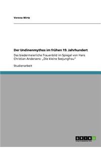 Der Undinenmythos im frühen 19. Jahrhundert