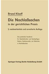 Die Nachlaßsachen in Der Gerichtlichen PRAXIS