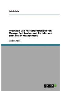 Potenziale und Herausforderungen von Manager Self Services und -Portalen aus Sicht des HR-Managements