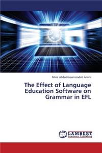 Effect of Language Education Software on Grammar in Efl