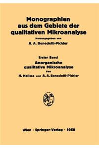 Anorganische Qualitative Mikroanalyse