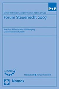Forum Steuerrecht 2007