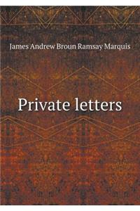 Private Letters