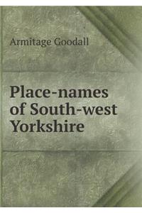 Place-Names of South-West Yorkshire