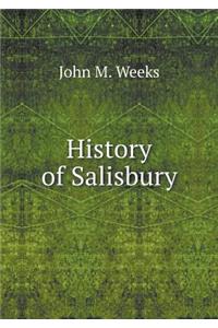 History of Salisbury