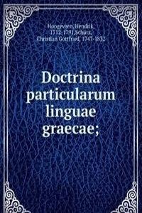 Doctrina particularum linguae graecae