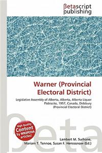 Warner (Provincial Electoral District)