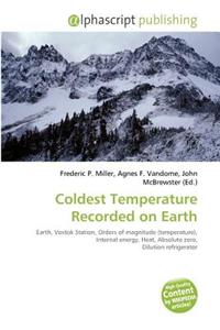Coldest Temperature Recorded on Earth