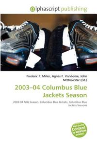 2003-04 Columbus Blue Jackets Season