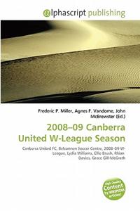 2008-09 Canberra United W-League Season