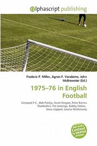 1975-76 in English Football