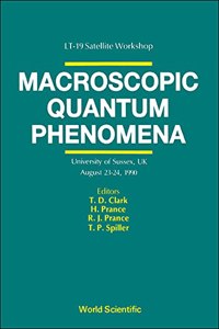 Macroscopic Quantum Phenomena - Proceedings of the Workshop