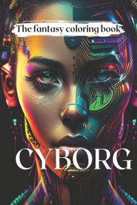 Cyborg coloring book