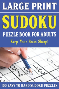 Large Print Sudoku Puzzles For Adults