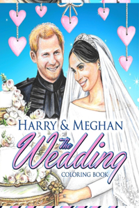 harry &meghan the Wedding Coloring book