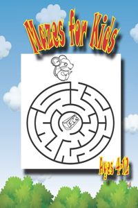 Mazes for Kids Ages 4-12