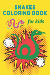 Snakes Coloring Book For Kids