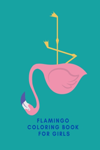 Flamingo Coloring Book for Girls