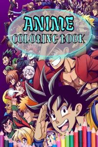 Anime Coloring Book