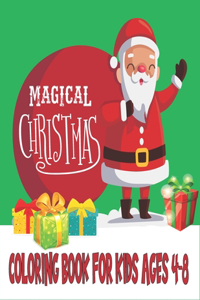 Magical Christmas Coloring Book For Kids