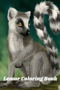 Lemur Coloring Book