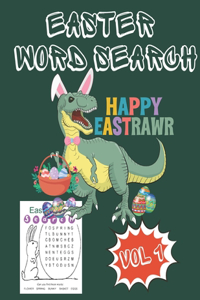 happy eastrawr easter word search