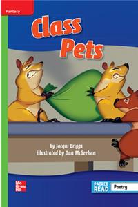 Reading Wonders Leveled Reader Class Pets: Beyond Unit 1 Week 1 Grade 2