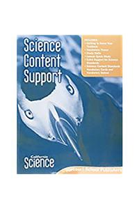 Harcourt School Publishers Science: Science Content Support Student Edition Science 08 Grade 3